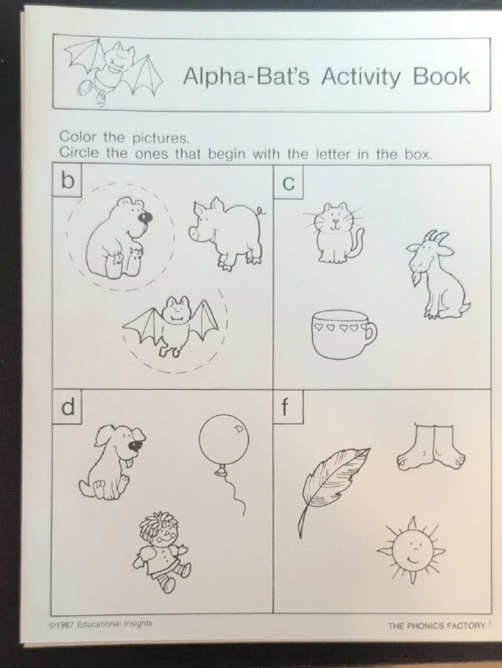 Vintage The Phonics Factory Read-Along Kit - Multi